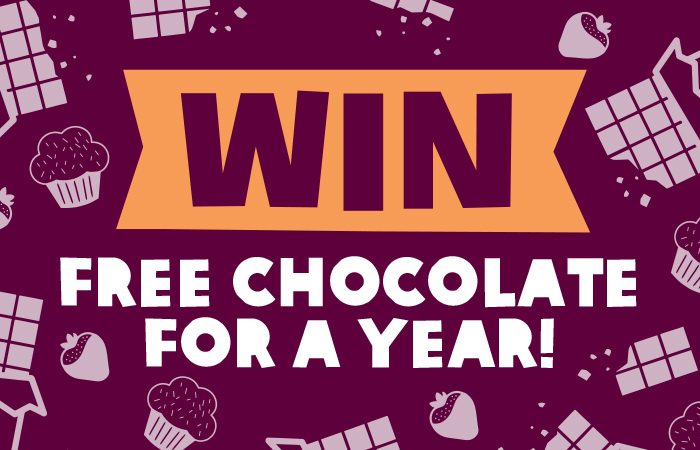 Oxfam Shop free chocolate for a year