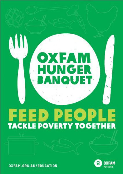 Hunger poster 2 – Oxfam Australia