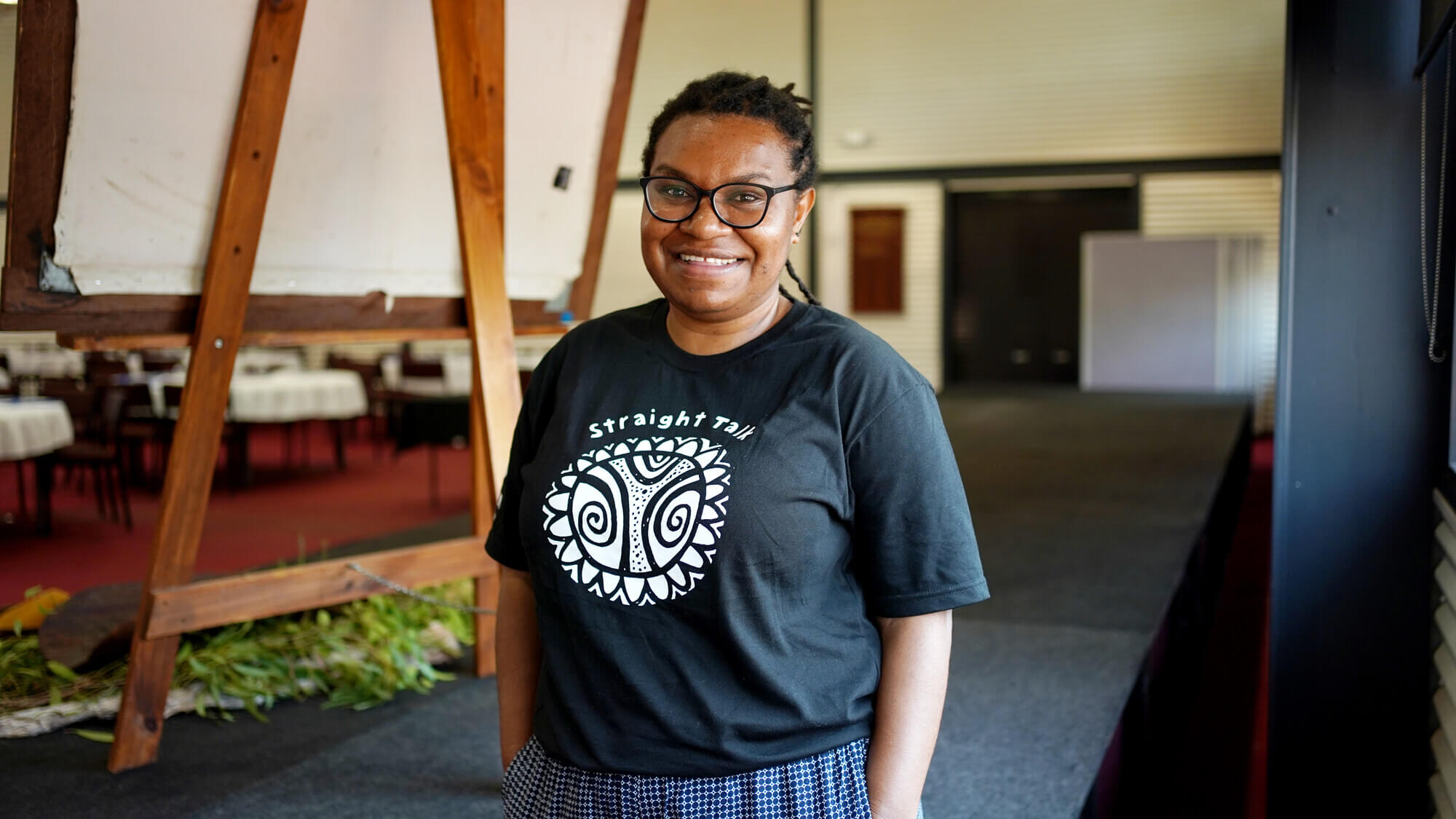 Yawuru (Broome), Australia: Beautlyn is a volunteer with the Program team and in November she got the opportunity to go on Yawuru Country and help support the Kimberley Aboriginal Women's Council Roundtable. Photo: Aimee Han/Oxfam