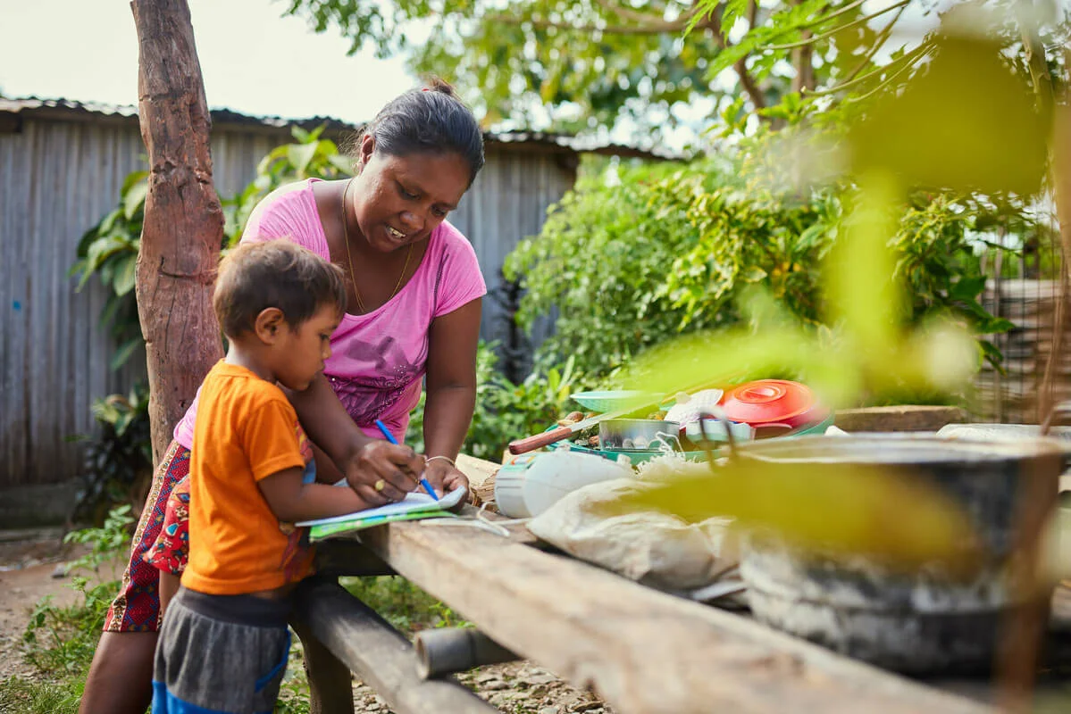 Timor-Leste: Ilda at her home. She has always been a saver, even before joining ROMANSA. She is currently a leader in her group. Oxfam acknowledges the support of the Australian Government through the Australian NGO Cooperation Program (ANCP). Photo: Patrick Moran/Oxfam