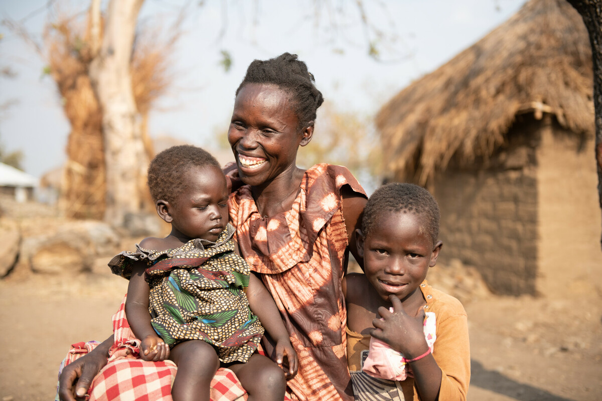 Terego District: Asha Vicky (39) is a South Sudanese refugee living in the Imvepi settlement in Northern Uganda. Hans Bach /Oxfam.