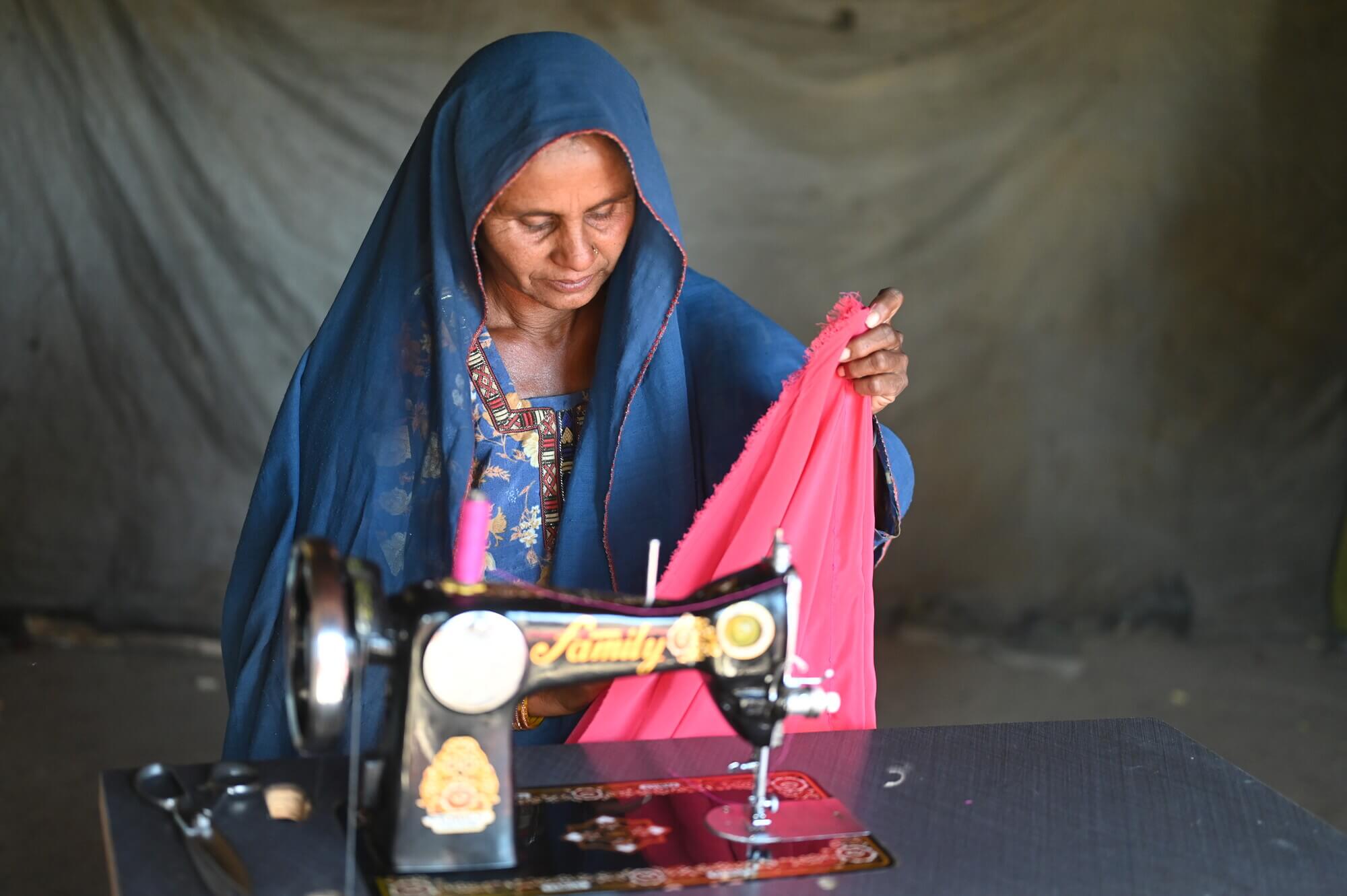 Pakistan: Khalda is based in Mirpurkhas, Sindh and has received a small business grant from ARTS Foundation. Tooba Niazi/Oxfam