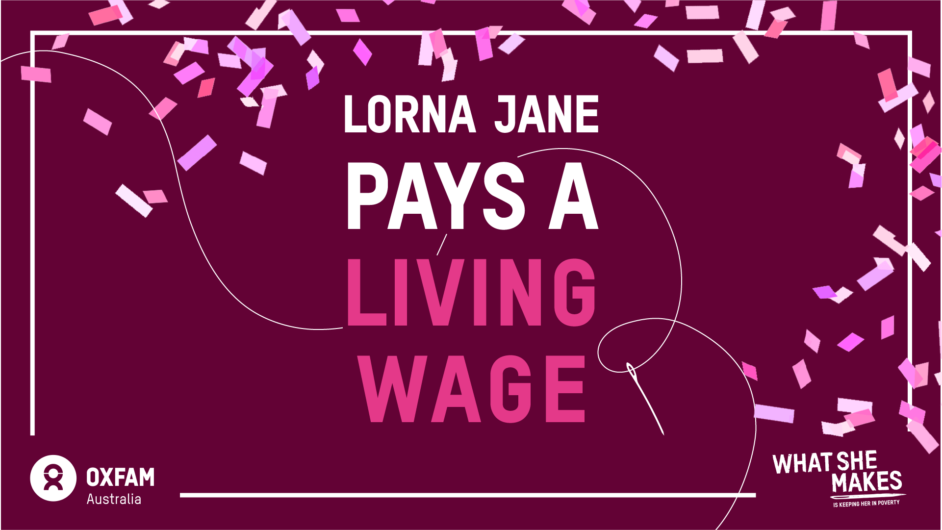 Lorna Jane pays a living wage